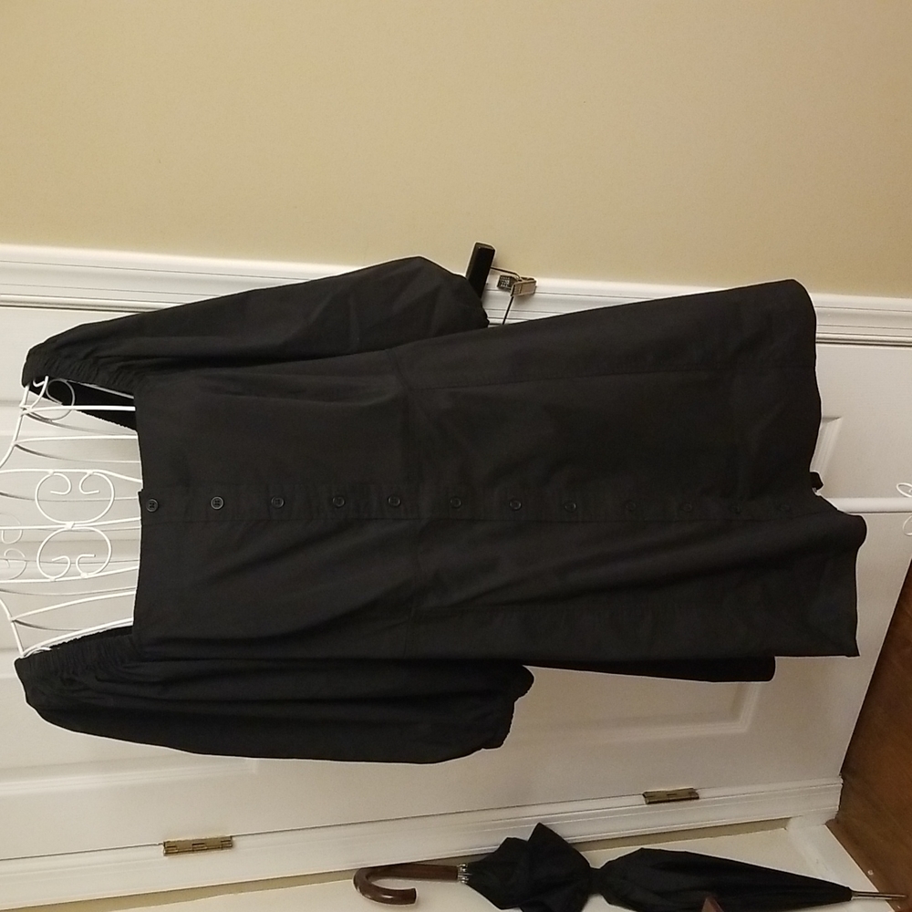 Daniel Bernstein black tunic top size 16W